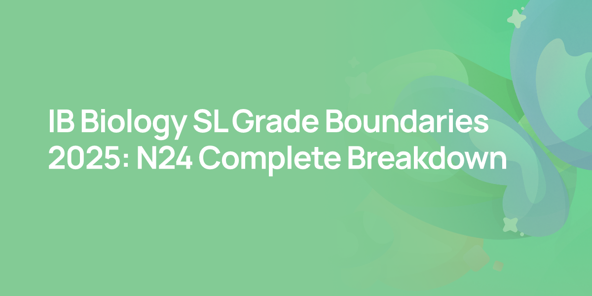 IB Biology SL Grade Boundaries 2025: N24 Complete Breakdown