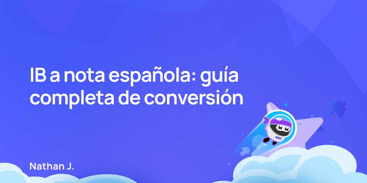 IB a nota española: guía completa de conversión