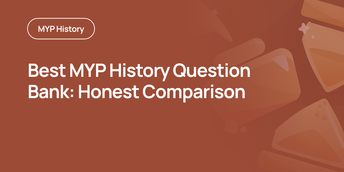 Best MYP History Question Bank: Honest Comparison
