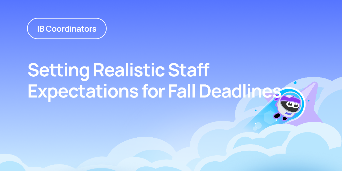 Setting Realistic Staff Expectations for Fall Deadlines