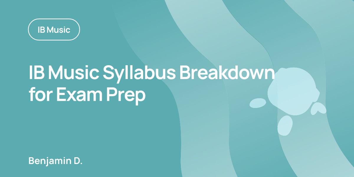 IB Music Syllabus Breakdown for Exam Prep