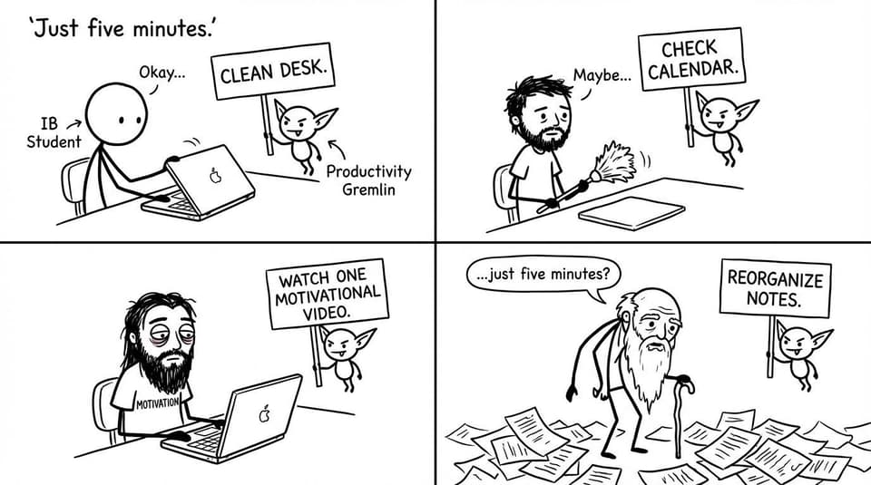 Productivity gremlin with endless “quick tasks”