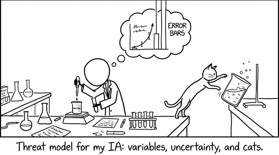 A cat as the true uncontrolled variable in every lab