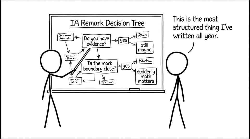 Absurd IA remark decision tree