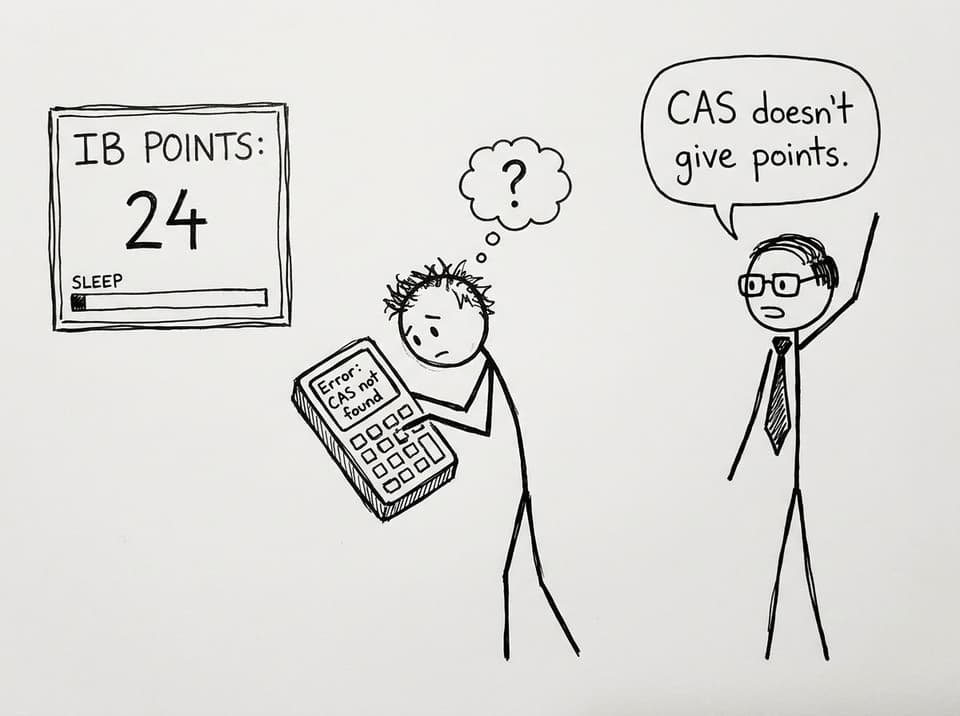 CAS not found calculator joke