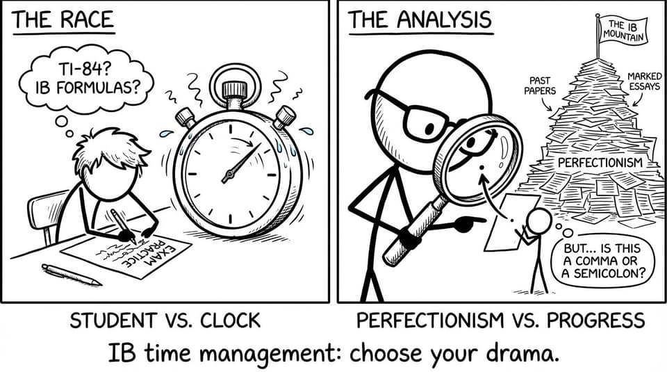 Timed practice vs perfectionism mountain