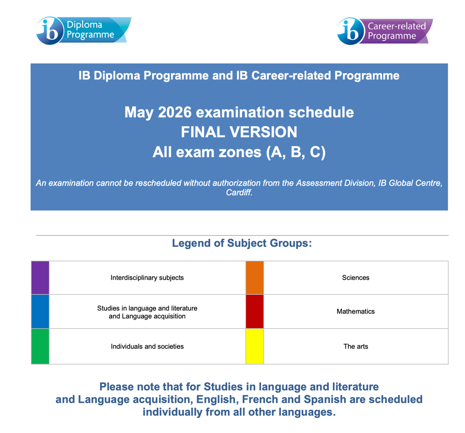 IB May 2026 Exams Start Date: What Students Must Know