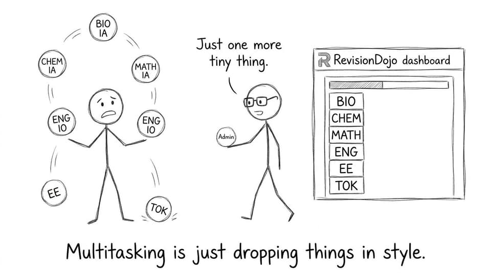 Juggling everything, then turning it into blocks