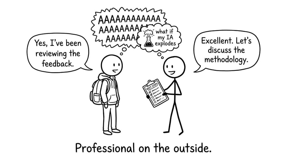 Professional on the outside