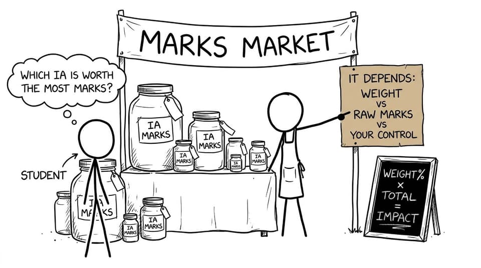 Marks market stall joke about IA jars