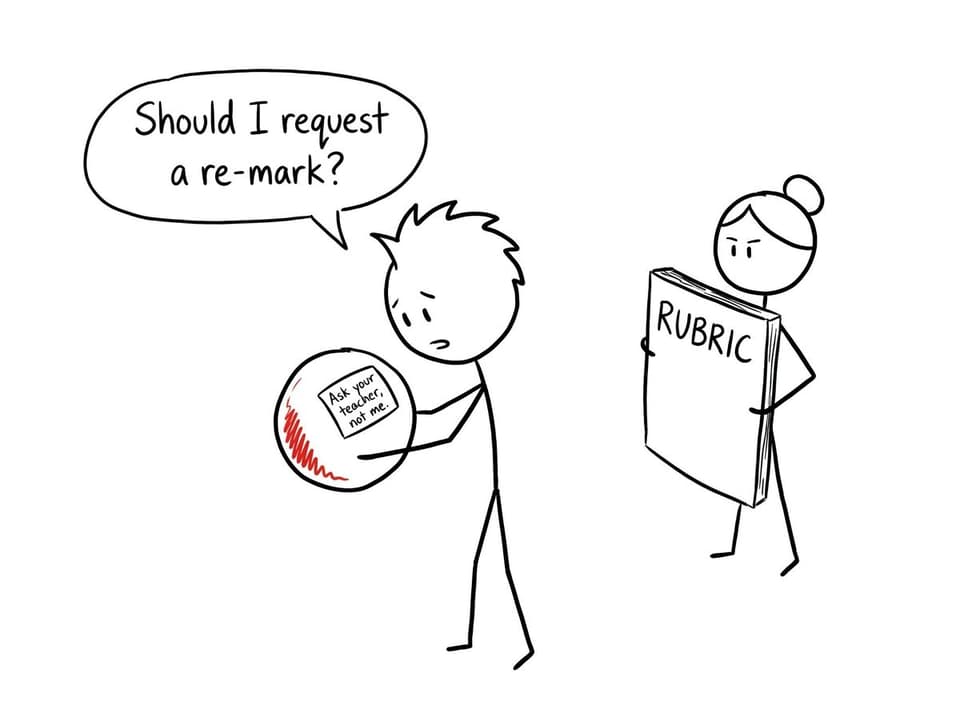 Magic 8-ball tells student to ask teacher, not it