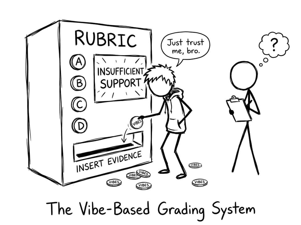 Comic about negotiating with a rubric vending machine