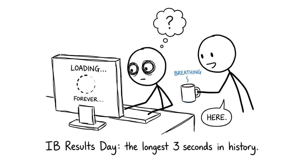 Student refreshing portal on Results Day