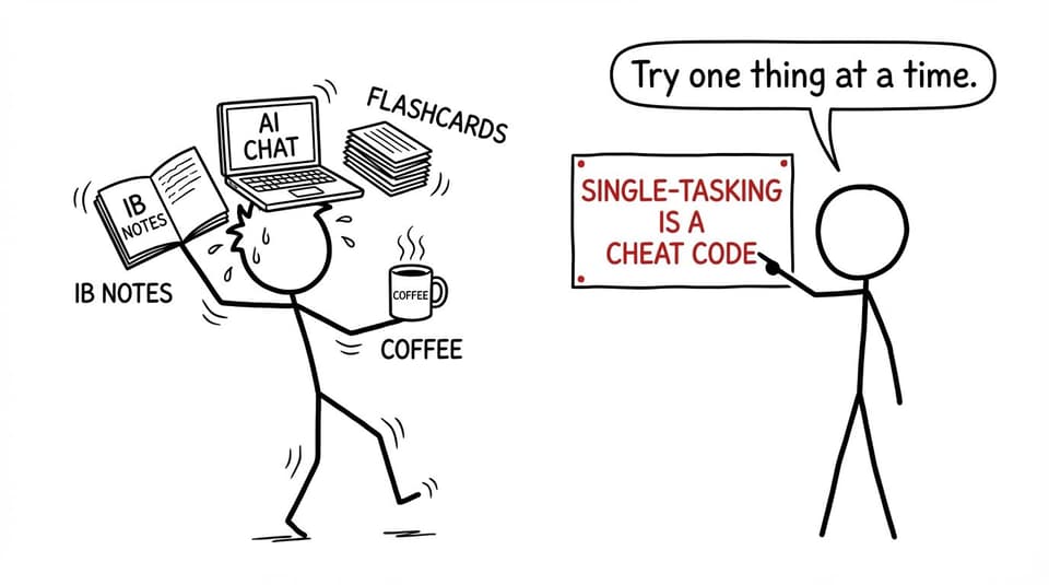 Single-tasking is a cheat code