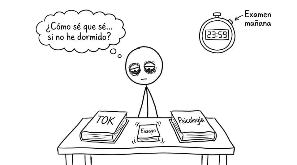 Estudiante entre TOK y Psicología