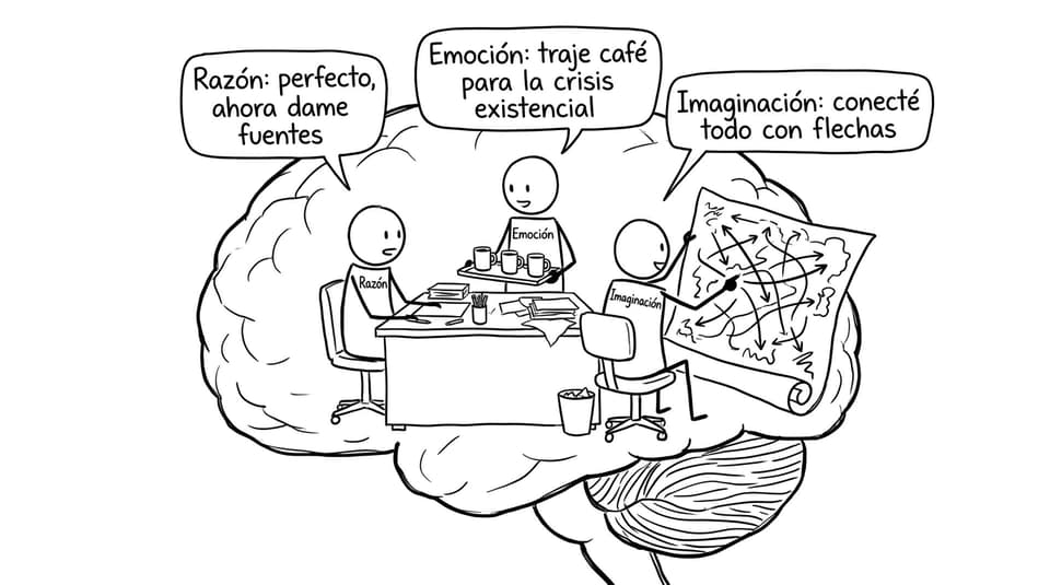 Comic TOK: oficina del cerebro