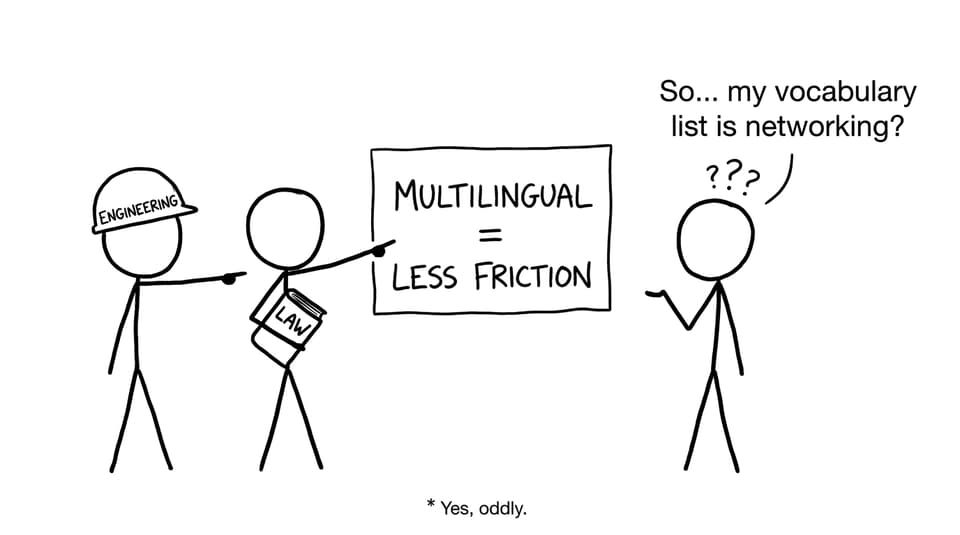 Recruiters agree on multilingual value