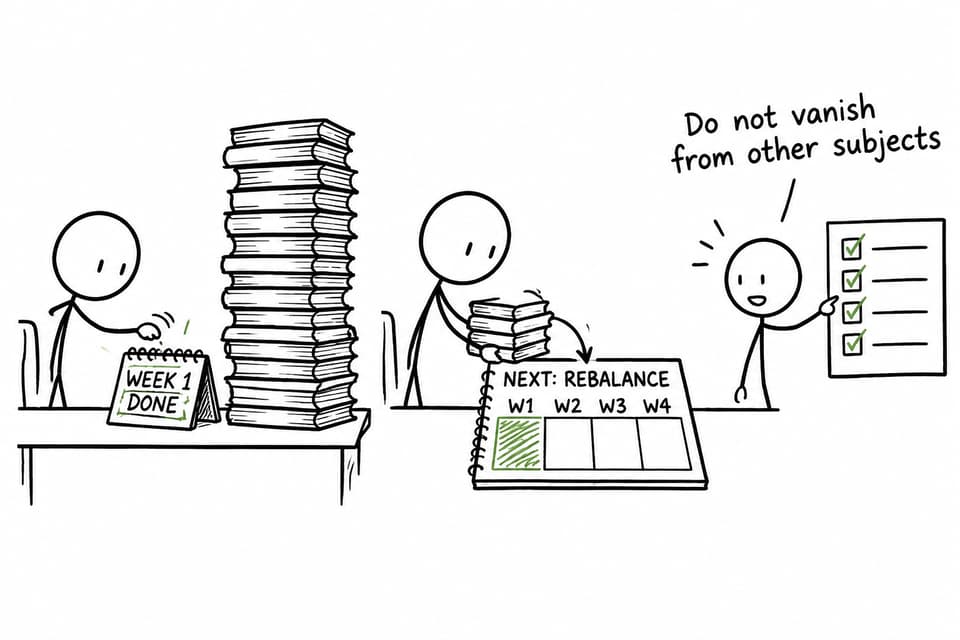 Revision Week Image IB Week 1 Exams: Subjects Finishing in November 2026 | RevisionDojo