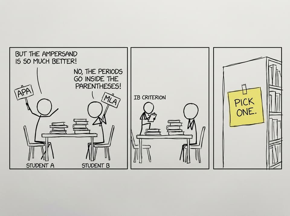 Citation style debate comic