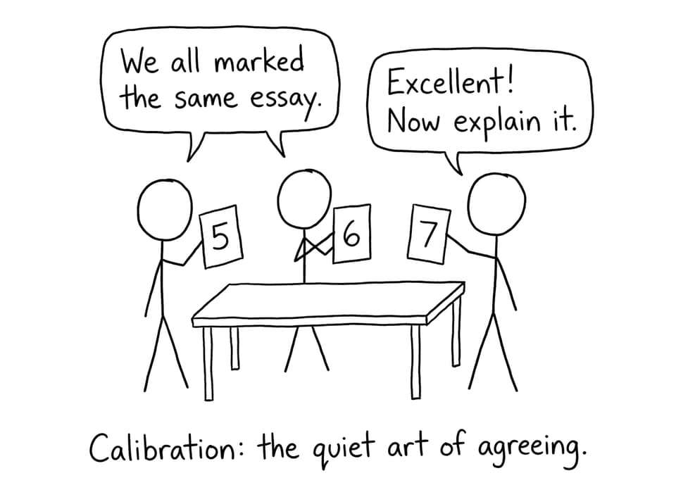 Calibration meeting comic