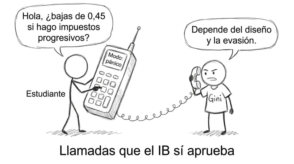 Llamadas que el IB sí aprueba