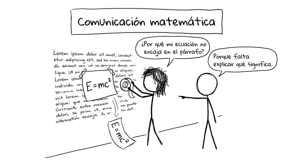 Ecuación que no encaja