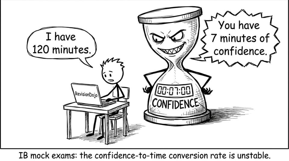 A timer villain during IB mock exams