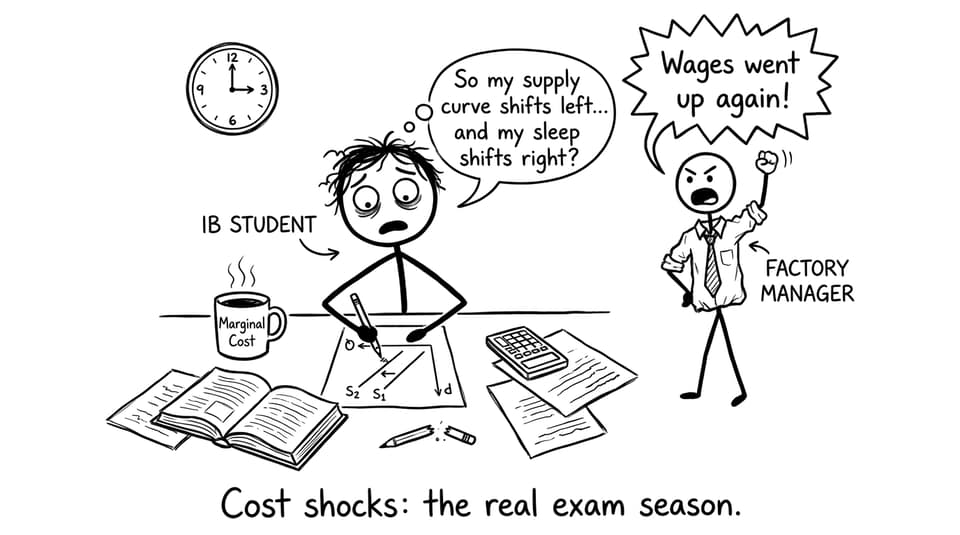 Cost shocks comic