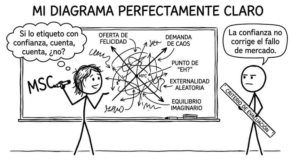 Diagrama confuso y criterio de evaluación