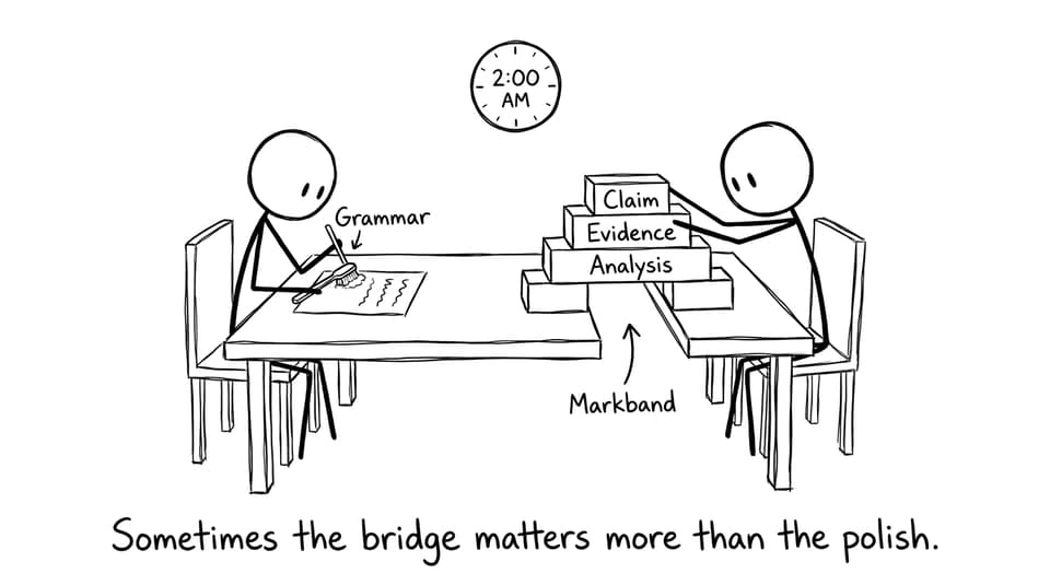 Sometimes the bridge matters more than the polish.