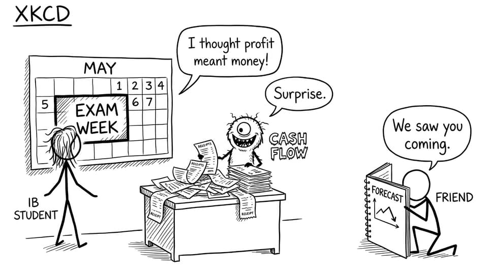 IB student vs cash flow monster
