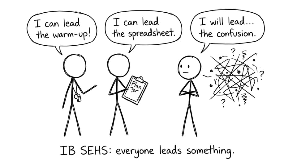 IB SEHS leadership: everyone leads something