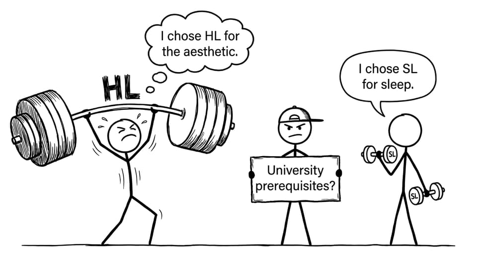 HL vs SL gym comic