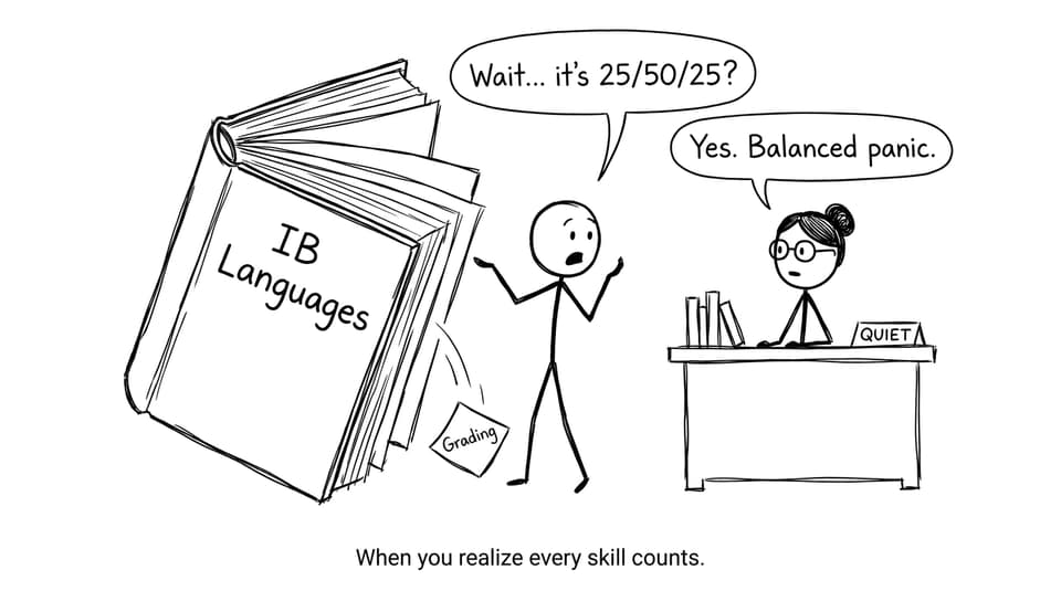 A student discovers the 25/50/25 split