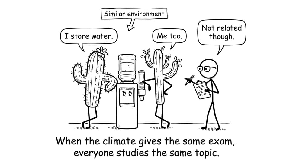 Desert plants water cooler comic