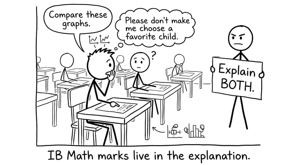 Exam hall: explain BOTH graphs