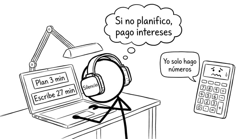 Planificar antes de pagar intereses