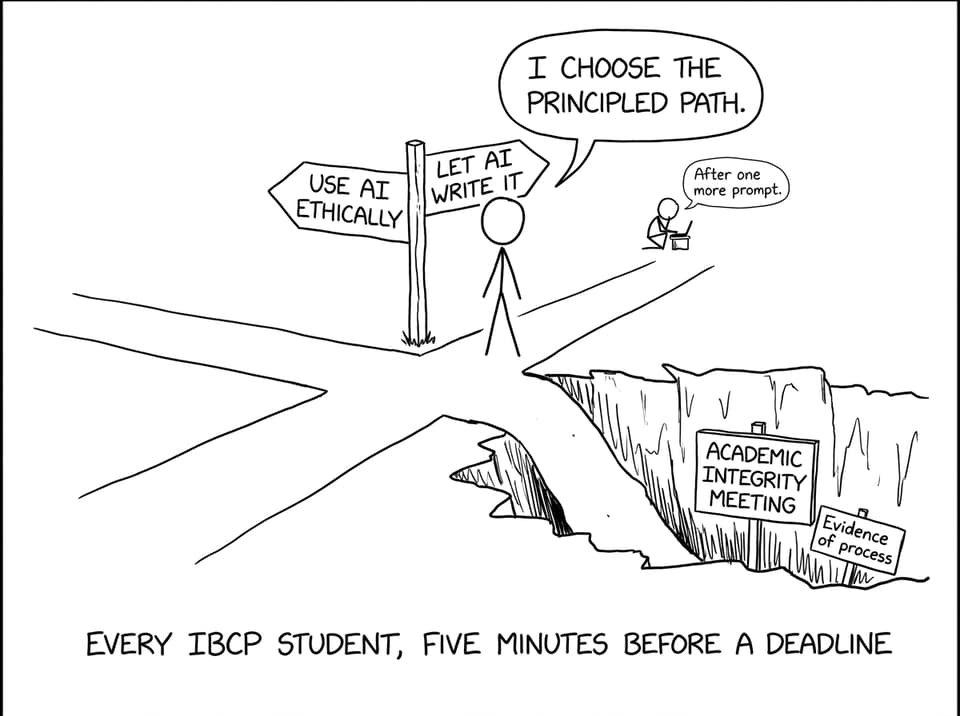 Integrity crossroads joke