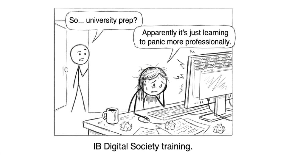 Stressed IB tabs = professional panic training