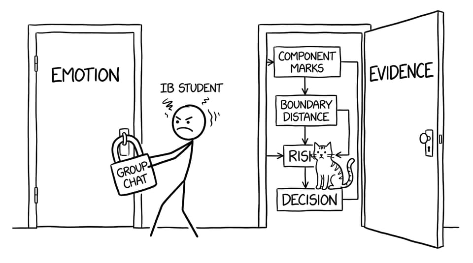 Two doors: emotion vs evidence
