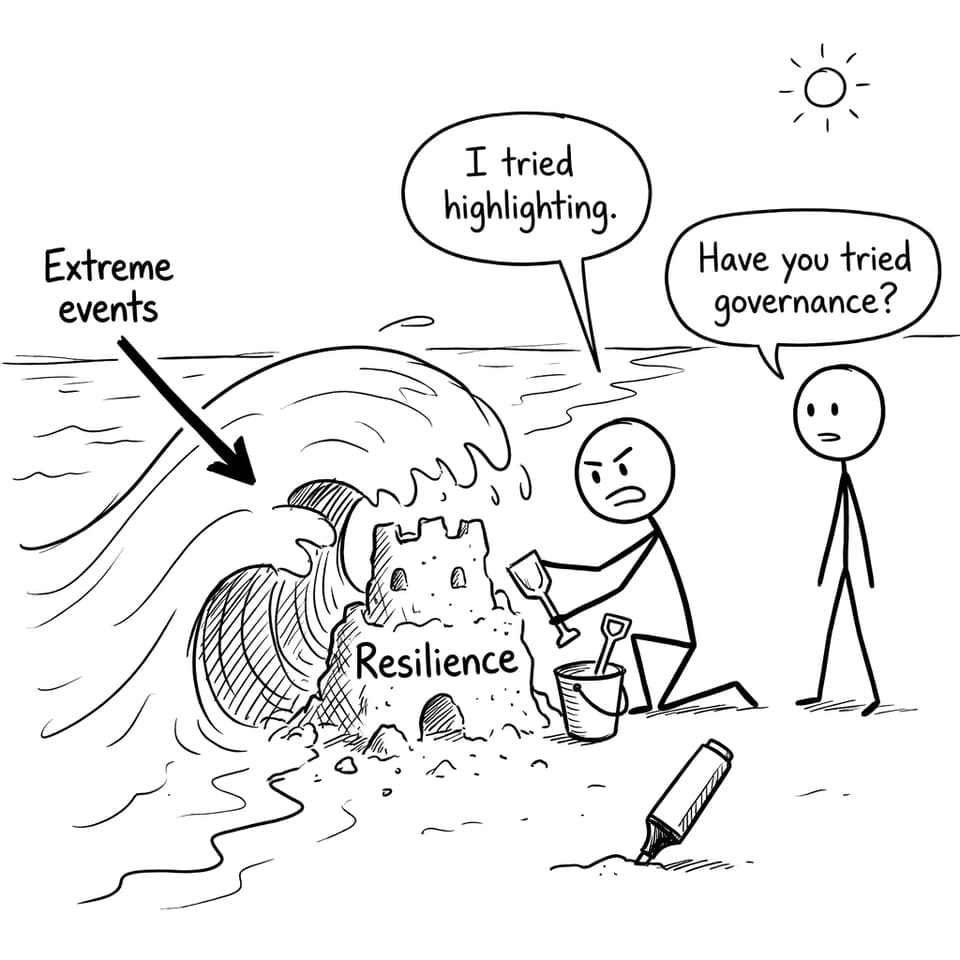 Comic about resilience and studying