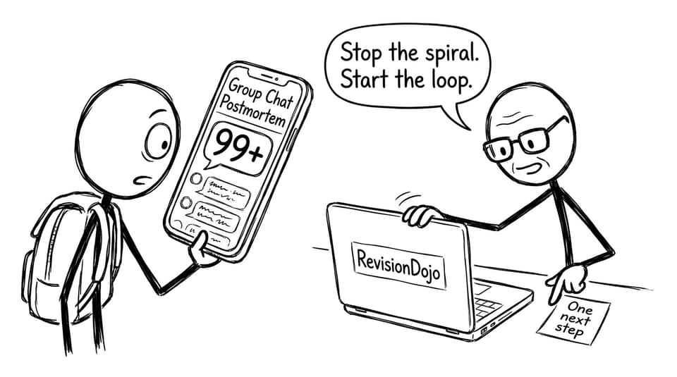 Stop the spiral. Start the loop.
