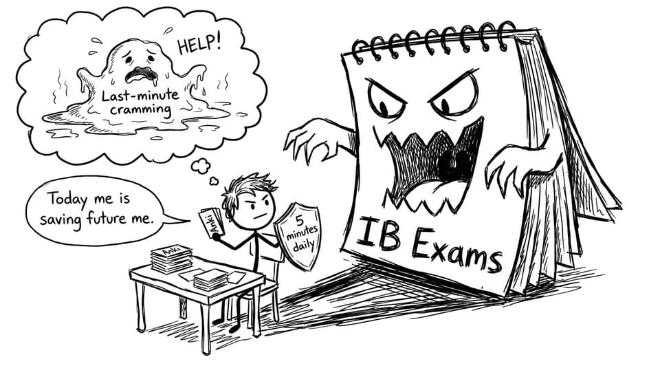 Spaced repetition vs cramming comic