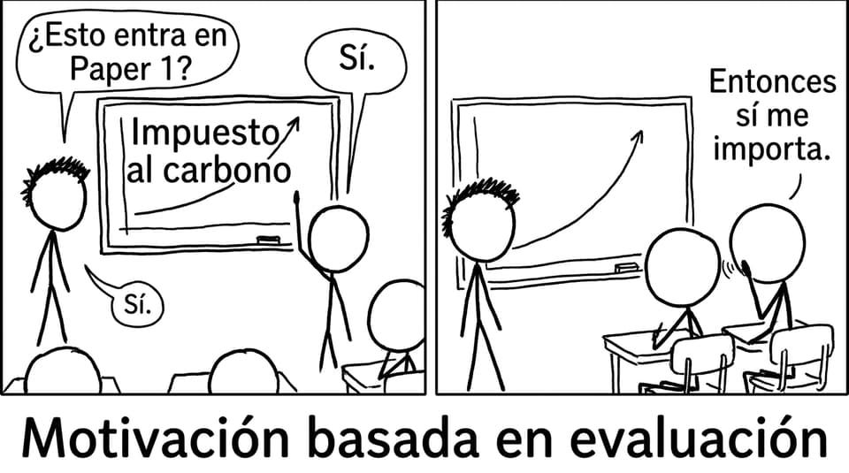 Chiste sobre si entra en Paper 1