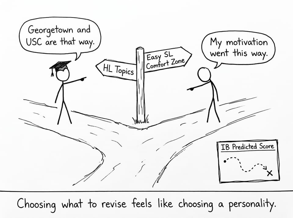 Choosing HL topics vs comfort zone