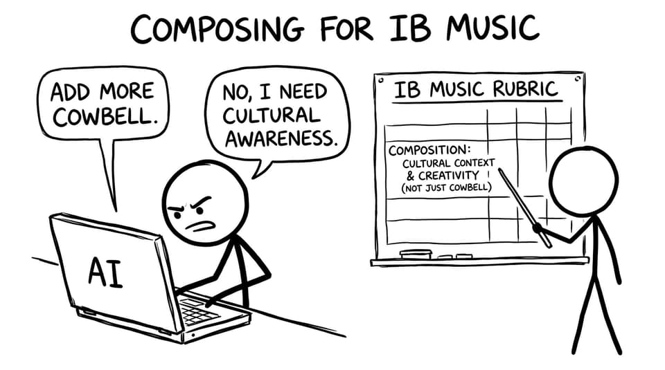 Arguing with an AI that suggests "more cowbell"