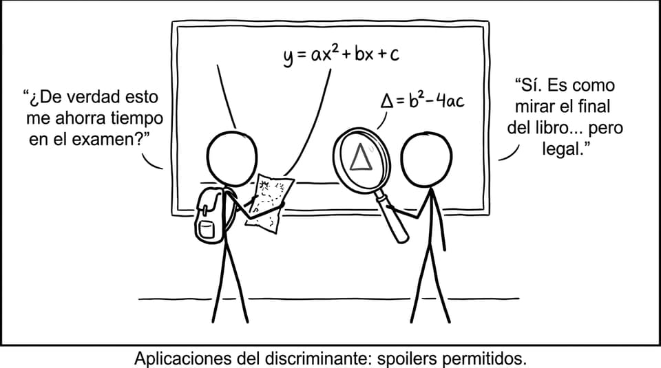 Aplicaciones del discriminante: spoilers permitidos