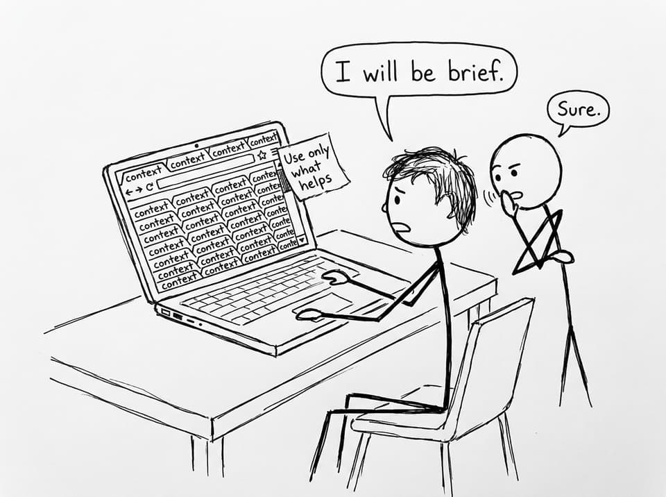 Context tabs comic