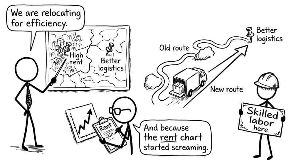 Rent chart started screaming