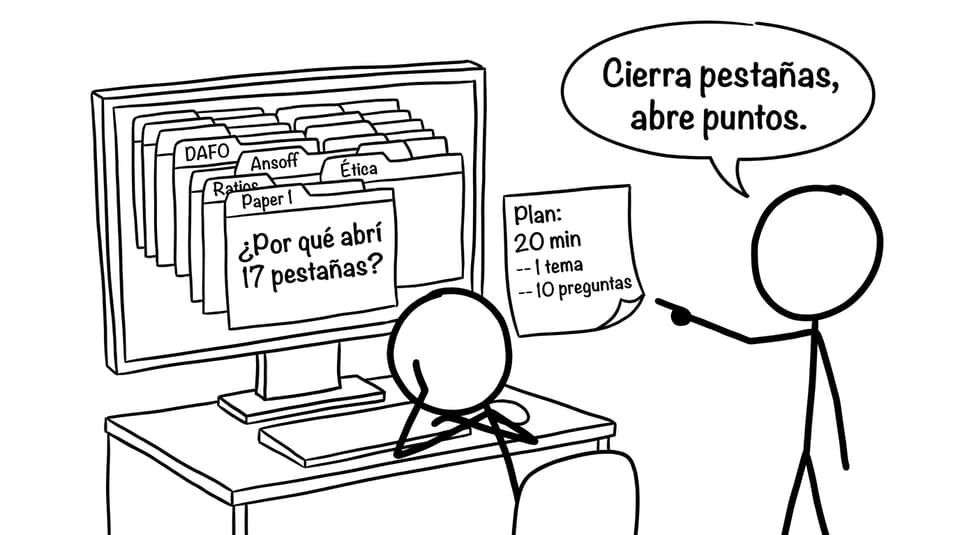 Cierra pestañas, abre puntos